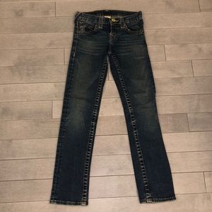 True Religion kids size 10 jean. Medium wash.
